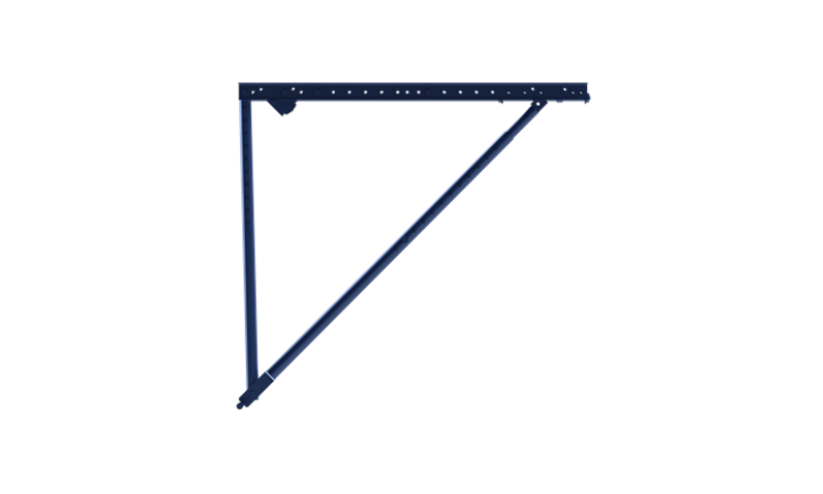 CONSOLE DE PONT AJUSTABLE 54 » C49D – C49 Adjustable Heavy Duty Overhang Brackets