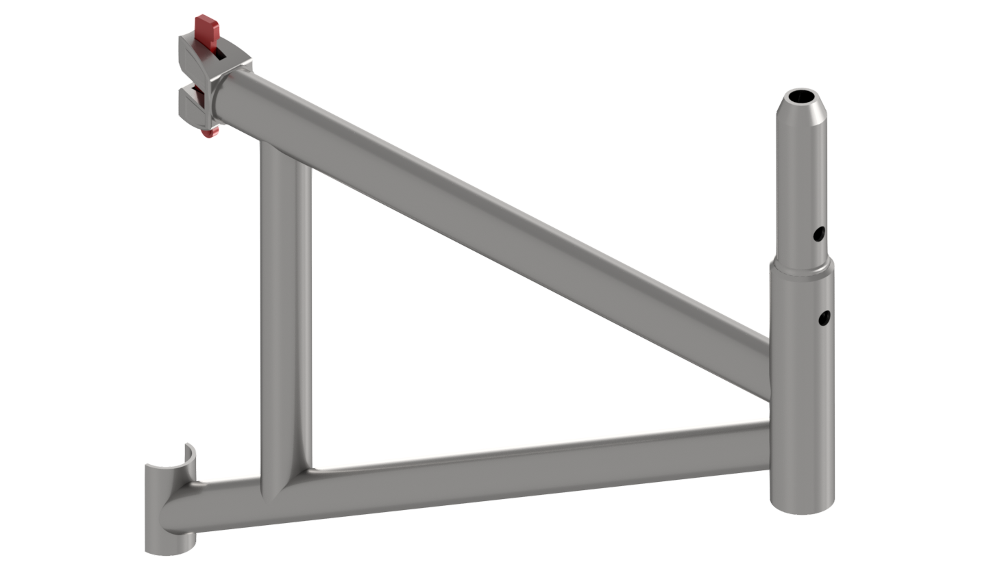 ÉQUERRE ROSETTE 2’2″ (26″) (0,65M)