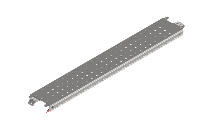 PLATEFORME ACIER 10.0′ X 9.5″ (3.05M x 0.02M)