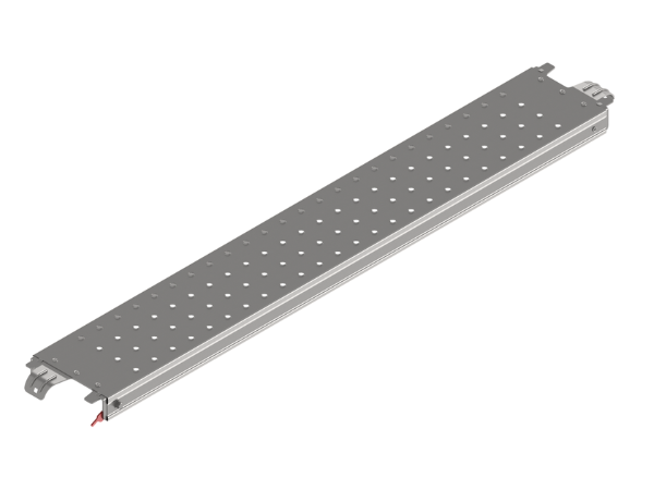 PLATEFORME ACIER 3′ X 3.5″ (1.07M x 0.02M)